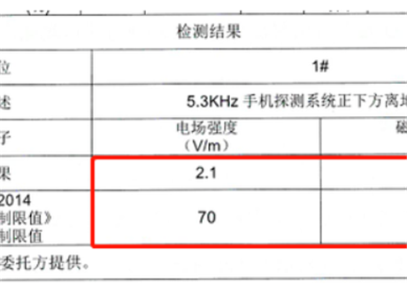 安檢門的輻射其實比手機還小，還有什么理由不裝安檢門呢？